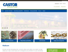 Tablet Screenshot of castor-international.nl